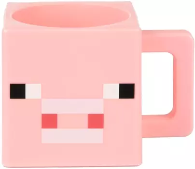 Кружка Minecraft: Pig Face (пластиковая, 290 мл)