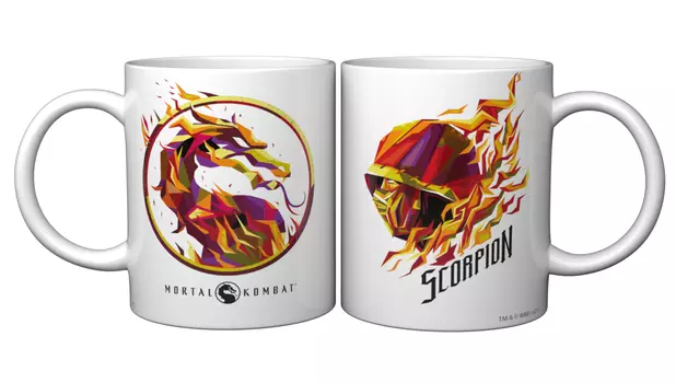 Кружка Mortal Kombat: Scorpion Керамическая
