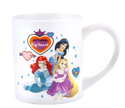 Кружка Принцессы: Сердце фарфор (220 мл)
