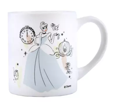 Кружка Принцессы: Золушка фарфор (220 мл)