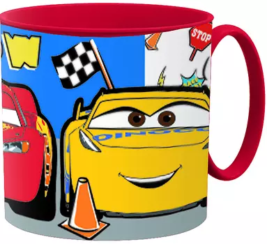 Кружка Тачки: Будет гонка! (пластиковая) (265 мл.)
