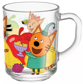 Кружка Три кота: Фрукты