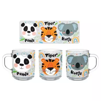 Кружка Животные Африки (стекло, 230 мл)