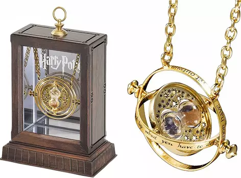 Кулон Harry Potter: Маховик времени (золотистый)