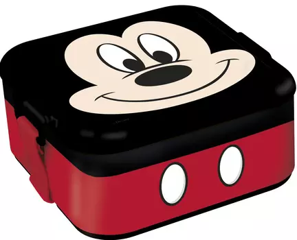Ланч-бокс Микки Маус (квадратный)