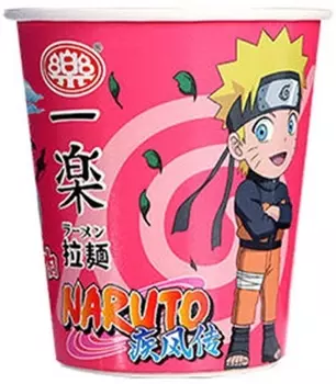 Лапша быстрого приготовления Naruto Рамен со вкусом говядины [умеренно острая] (61 г)