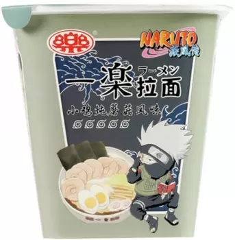 Лапша быстрого приготовления Naruto Рамен со вкусом тушенной курицы и грибов (90 г)
