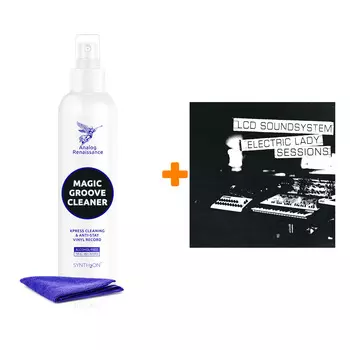 LCD SOUNDSYSTEM Electric Lady Sessions 2LP + Спрей для очистки LP с микрофиброй 250мл Набор