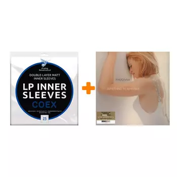 MADONNA Something To Remember LP + Конверты внутренние COEX для грампластинок 12" 25шт Набор