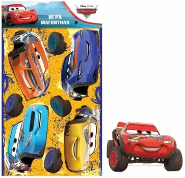 Магнитная игра Disney/Pixar: Тачки – Молния Маккуин