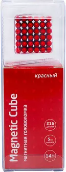 Магнитный куб: Magnetic Cube (5 мм, красный)