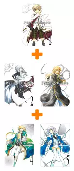 Манга Сердца Пандоры. Книги 1–5. Комплект книг