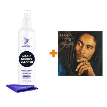 MARLEY BOB & THE WAILERS Legend The Best Of LP + Спрей для очистки LP с микрофиброй 250мл Набор