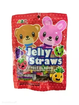 Мармелад Jelly Straws Фруктовое ассорти (300г)