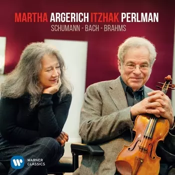 Martha Argerich, Itzhak Perlman – Schumann, Bach, Brahms (LP)