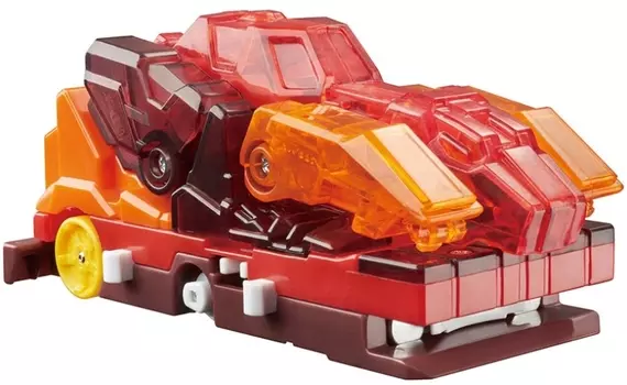 Машинка-трансформер Screechers Wild: Ла.Ва (линейка 5)