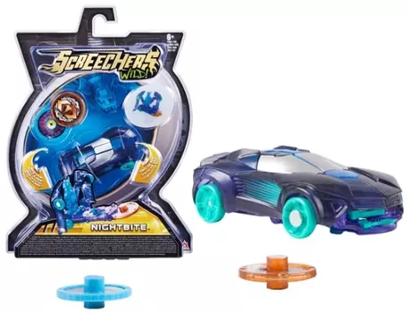 Машинка-трансформер Screechers Wild: Найтбайт / Nightbite (линейка 1)