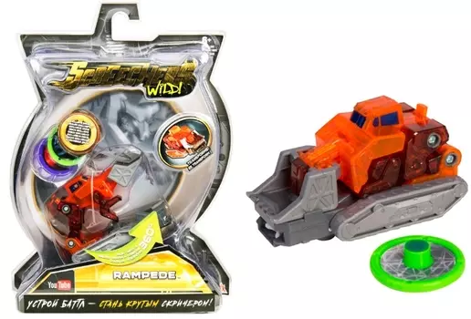 Машинка-трансформер Screechers Wild: Рампид / Rampede (линейка 2)