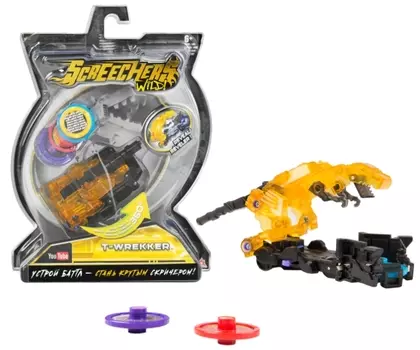 Машинка-трансформер Screechers Wild: Ти-Реккер (линейка 2)