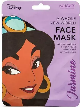 Маска для лица Disney: Jasmine – Увлажняющая с антиоксидантами зелёного чая