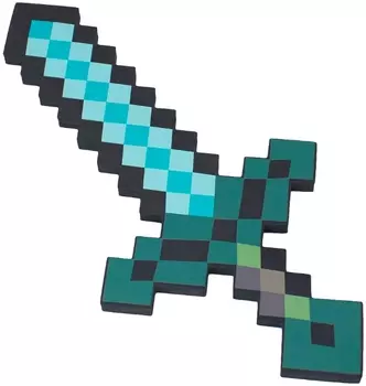 Меч 8Бит Aqua Пиксельный (45 см)