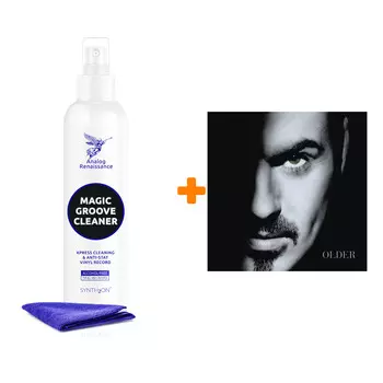 MICHAEL GEORGE Older 2LP + Спрей для очистки LP с микрофиброй 250мл Набор