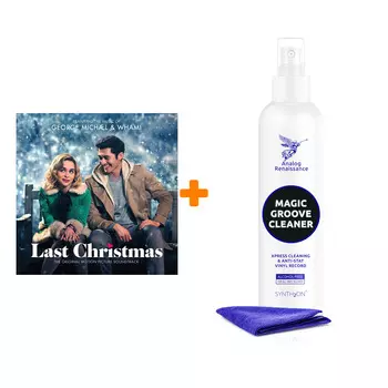 MICHAEL GEORGE &amp; WHAM Last Christmas 2LP + Спрей для очистки LP с микрофиброй 250мл Набор