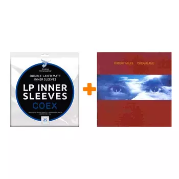 MILES ROBERT Dreamland 2LP + Конверты внутренние COEX для грампластинок 12" 25шт Набор