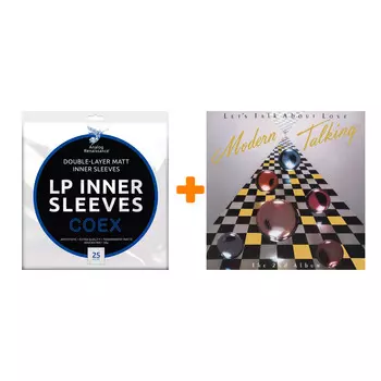 MODERN TALKING Let`s Talk About Love LP + Конверты внутренние COEX для грампластинок 12" 25шт Набор