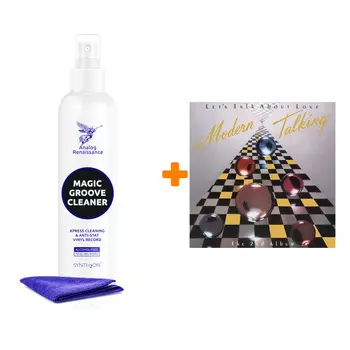MODERN TALKING Let`s Talk About Love LP + Спрей для очистки LP с микрофиброй 250мл Набор