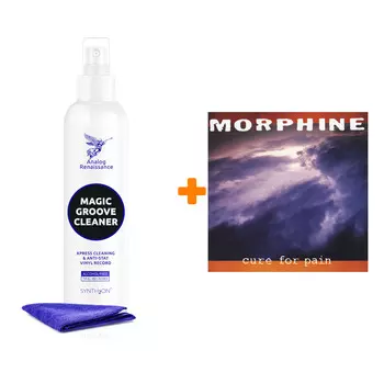 MORPHINE Cure For Pain LP + Спрей для очистки LP с микрофиброй 250мл Набор