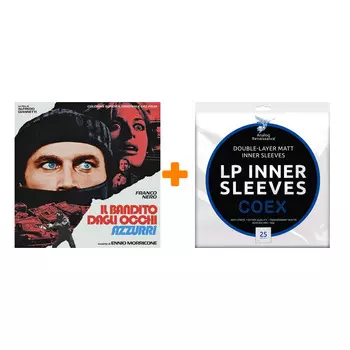 MORRICONE ENNIO Il Bandito Dagli Occhi Azzurri “The Blue-Eyed Bandit” LP + Конверты внутренние COEX для грампластинок 12" 25шт Набор
