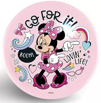 Мяч Микки и друзья – Минни Маус (22 см)