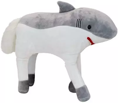 Мягкая игрушка Акула-лошадь (40 см)