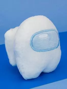 Мягкая игрушка Among Us белая (10 см)