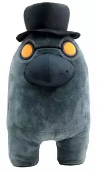 Мягкая игрушка Among Us Чумной доктор в шляпе (30 см)