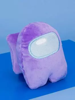 Мягкая игрушка Among Us фиолетовая (10 см)