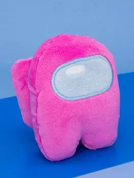 Мягкая игрушка Among Us розовая (10 см)