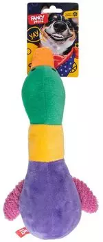 Мягкая игрушка для животных Утка хрустящая