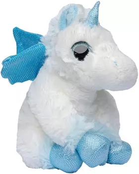 Мягкая игрушка Единорог голубой (20 см)