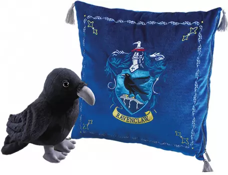 Мягкая игрушка Гарри Поттер: Талисман Когтеврана (ворон + подушка)