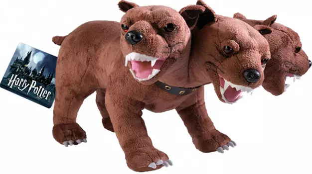 Мягкая игрушка Гарри Поттер: Трёхголовый пёс Пушок (большой)