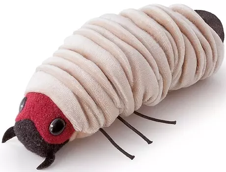 Мягкая игрушка Личинка (13,5 см)