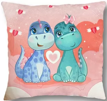 Мягкая игрушка-подушка Сладкая парочка: Драконы