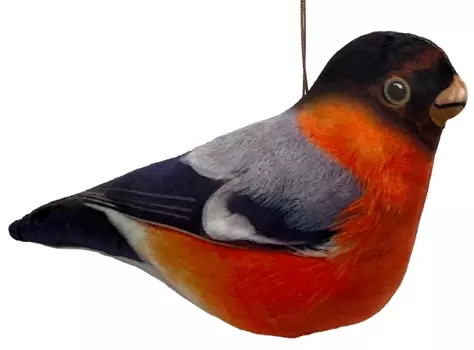 Мягкая игрушка Снегирь (23 см)