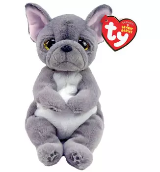 Мягкая игрушка Вильфред – серая собачка (15 см)