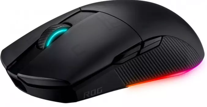 Мышь ASUS ROG Pugio II игровая беспроводная с подсветкой для PC (черный) (90MP01L0-BMUA00)