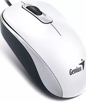 Мышь Genius DX-110 проводная для PC (белая)