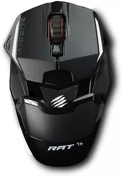 Мышь Mad Catz R.A.T. 1+ проводная игровая для PC (чёрный)(4897093960016)