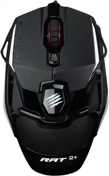 Мышь Mad Catz R.A.T. 2+ проводная игровая для PC (чёрный)(4897093960030)